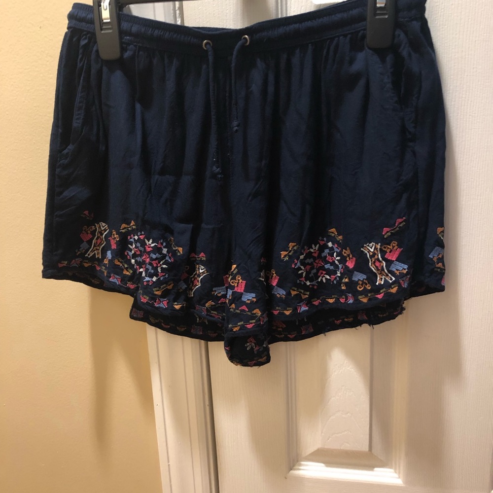 Abercrombie & Fitch navy shorts size L